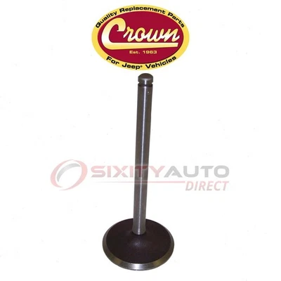 Crown Automotive Engine Intake Valve for 1987-1998 Jeep Wrangler 2.5L 4.0L uu Foto 1 de 4