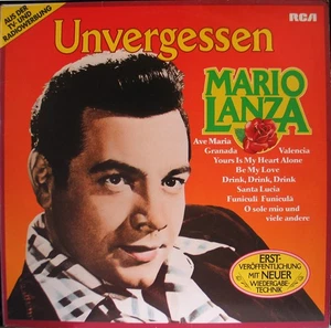 Mario Lanza, Unvergessen, (LP, Comp, Mono), NM or M-, 3869313685 - Picture 1 of 5