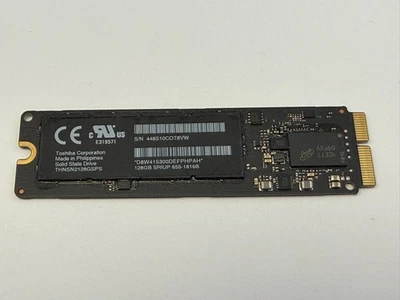 Apple 128GB SSD Solid State Drive THNSN2128GSPS 655-1816B Toshiba MacBook Pro - Image 1 of 4