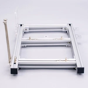 ITX Computer Open Case Bracket Good Heat Dissipation Split Hardware Structur NEW - Imagen 1 de 21