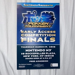 Nintendo Pokémon torneo finals flyer 2016 ^ - Imagen 1 de 4