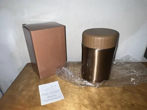 Cantini Gold Thermal Lunch & Food Storage Container Jar 14oz Vacuum Insulated - Picture 1 of 7