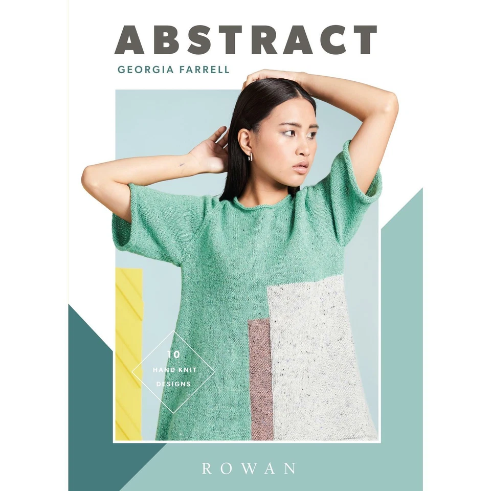Rowan Abstract - Georgia Farrel Knitting Pattern Book 10 Designs - Image 1 of 1