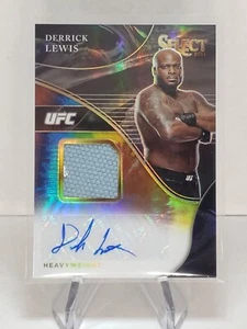 DERRICK LEWIS 2021 Panini Select UFC Relic Autograph Tie-Dye SSP 19/25 AUTO - Picture 1 of 3