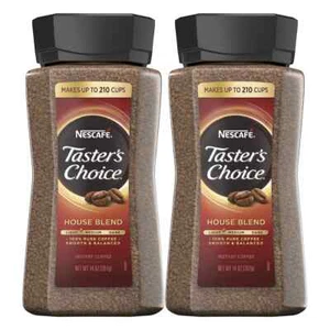 Nescafe Taster's Choice House Blend Instant Coffee  14 Ounce Pack of 2 - Picture 1 of 3