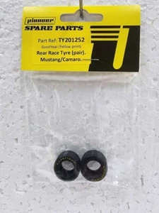 Pioneer TY201252 Rear Race Tires for Mustang & Camaro Goodyear 132 Slot Car Part - Picture 1 of 3