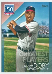 2019 Topps Series 2 Greatest Players Blue Parallel  GP-49 Larry Doby Indians - Picture 1 of 1