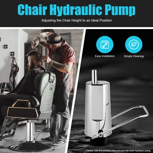 Friseurstuhl Hydraulikpumpe Barber Friseur Stuhl Pumpe 38-49cm Einstellbare - Bild 1 von 23
