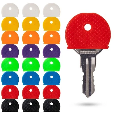 YOUR DAY MATE Schlüsselkennringe Mix Schlüsselköpfe Schlüsselkennzeichnung Schlüsselkappen