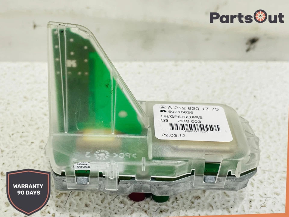 Antena exterior aleta de tiburón Mercedes-Benz CLS 550 2012-2015 2128201775 FABRICANTE DE EQUIPOS ORIGINALES Foto 1 de 4