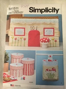 Accesorios para sala de costura Simplicity Pattern 9587 NUEVO - Imagen 1 de 2