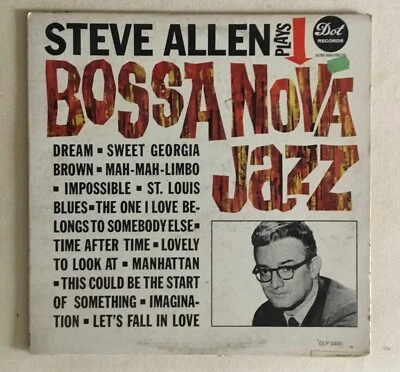 Steve Allen bossa nova jazz DLP 3480 Mono VG+ - Image 1 of 4