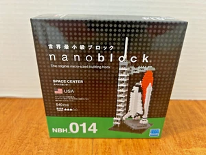 NANOBLOCK USA SPACE CENTER SHUTTLE 540 PCS BRICK BUILDING SET - Picture 1 of 2