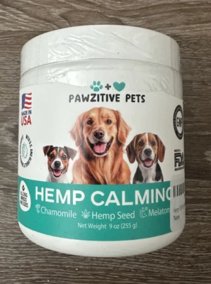 Calming Dog Treats Sleep Support Melatonin Chamomile Taurine 120 Soft Chews - Image 1 of 4