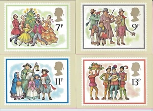 GB 1978 PHQ Karten #32 Komplettsatz - WEIHNACHTEN - unbenutzt postfrisch - Bild 1 von 1