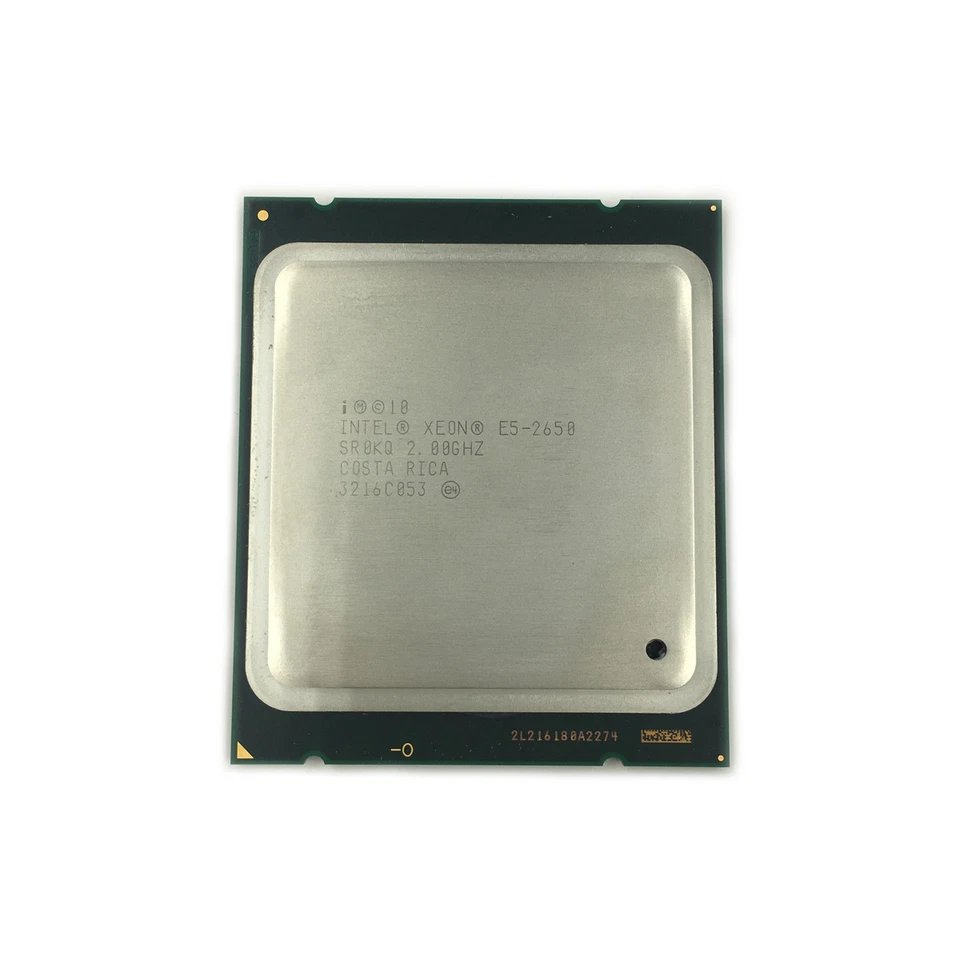 Intel XEON E5-2650 2.0 Ghz Eight/8 Core Processor 20M SR0KQ Socket 2011 95W CPU - Image 1 of 2