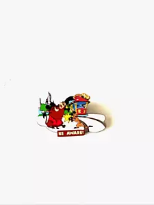 Disney Wild sulla sicurezza Re Leone Timon & Pumba Attenzione! Spilla - Foto 1 di 2