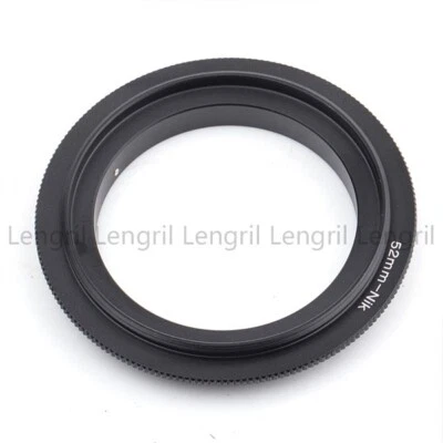 52mm Lens Macro Reverse Adapter Ring For Nikon Camera - Image 1 of 4