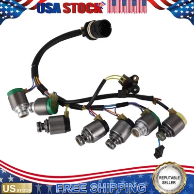 5HP19 Transmission Solenoids Kit w/ Internal Harness For BMW 325i 330i Audi - Image 1 of 4