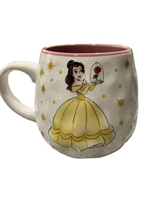 Disney Princess Beauty and Beast Belle Enchanted Rose Coffee Mug/Cup - Picture 1 of 4