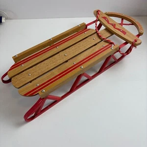American Girl Emily's Wooden sled Historical Molly's friend Doll accessory Note - Picture 1 of 6