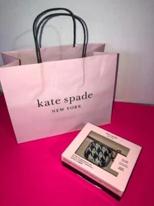 Kate Spade Apple Airpods 3rd Gen Case Clips Keychains Pink Shopping Bag Set - Picture 1 of 6