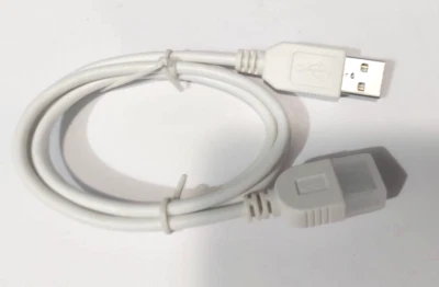 Cavo da 80cm USB 2.0 A prolunga maschio/femmina cable per pc dati hard disk - Immagine 1 di 4
