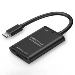 USB 3.1 Type C to USB 3.0 OTG Adapter TF/Micro SD Memory Phone Card Reader AU - Picture 1 of 12