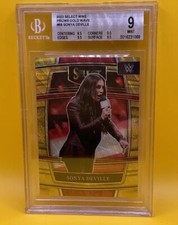 2022 Panini Select WWE SONYA DEVILLE #68 Concourse GOLD PRIZM /10 WAVE BGS 9