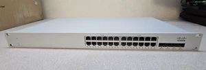 Meraki Cisco MS225-24P 24-Port Gigabit PoE Switch - Tested & Unclaimed - Picture 1 of 3