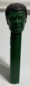 VTG Incredible Hulk Pez Dispenser Dark Green No Feet Hong Kong 1978 3.9 - Picture 1 of 5