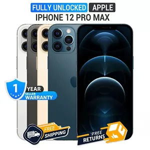 Apple iPhone 12 Pro Max Desbloqueado (A2342) - Excelente Estado - Imagen 1 de 13