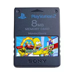 Die Simpsons Hit & Run PS2 Offizielle Speicherkarte entsperrt abgeschlossen gespeichert - Bild 1 von 1