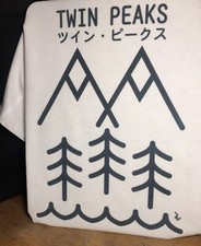 Twin Peaks Japanese T-Shirt - David Lynch Inspired by Minimalist Japanese Art