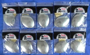 10 Oval Buckle Blanks #1800-00 by Tandy Leather Factory, 3 1/4" x 2 1/4" New NIB - Picture 1 of 7