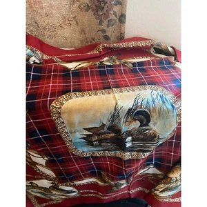 2 vintage scarves ducks - Picture 1 of 2