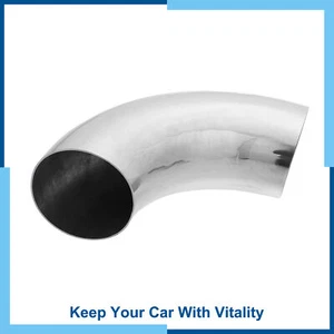 Universal Pack (1) OD 3 Inch 90 Degree Mandrel Bend Elbow Exhaust Elbow Pipe - Picture 1 of 7