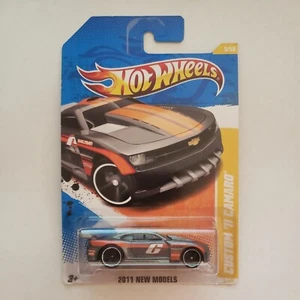 Metallic Gray 2011 NEW MODELS Hot Wheels CUSTOM '11 CAMARO 5/244 - Picture 1 of 4