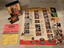 Shadow Of The Beast 2 II Sega Genesis Game/Case/Registration/Poster - No Manual