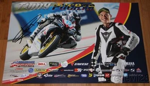 2015 Tomy Puerta signed Yamaha YZF-R6 Supersport MotoAmerica poster - Picture 1 of 1