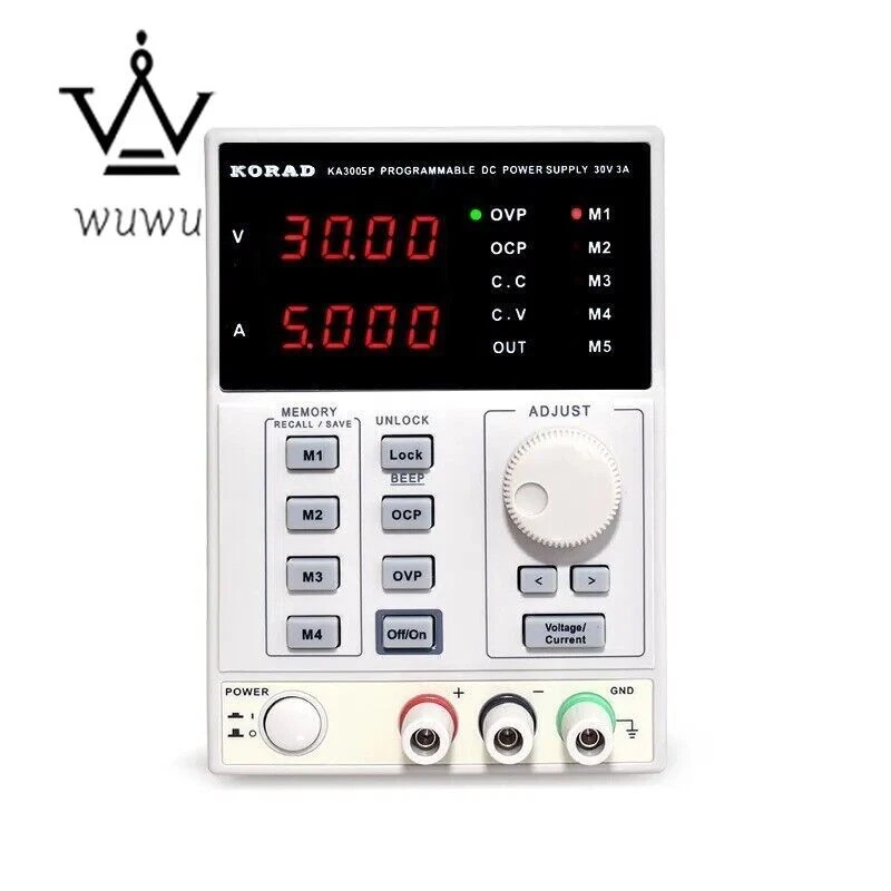Programmable Precision Variable Adjustable Linear Digital Lab DC Power Supply - Image 1 of 4