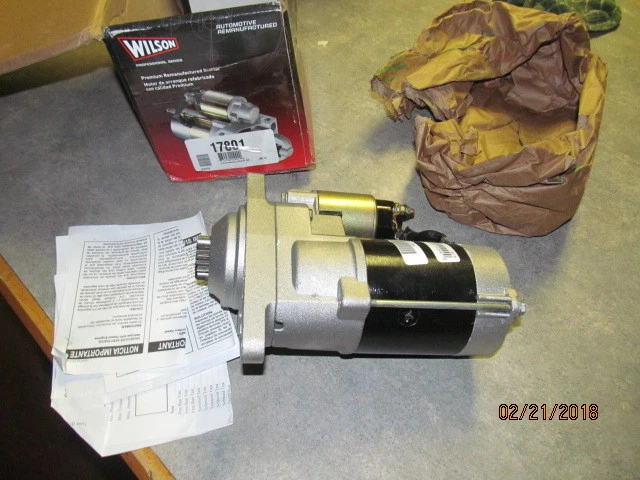 Starter Motor-Starter BBB INDUSTRIES 17801 Reman Foto 1 de 1