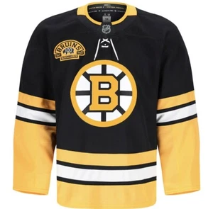 BOSTON BRUINS FANATICS BLANK AUTHENTIC PRO CENTENNIAL GAME JERSEY - SIZE 52 - Picture 1 of 7