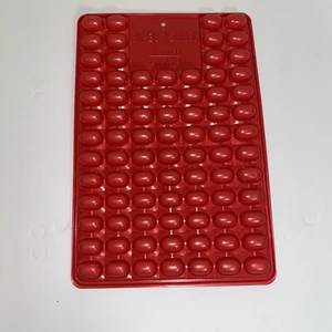 Vintage JELL-O Beans Jelly Bean RED Mold Holiday Treats or Jello Shots Sweet - Picture 1 of 5