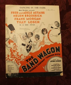 Dancing in the Dark ~ "The Band Wagon" ~ 1931 Harms Sheet Music - Bild 1 von 1