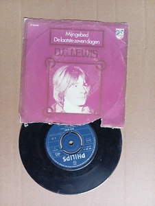 Orig Vinyl Record Music Mijingebed D.C Lewis De Laatste Zeven Dagen RPM 45 Sz 7" - Picture 1 of 2