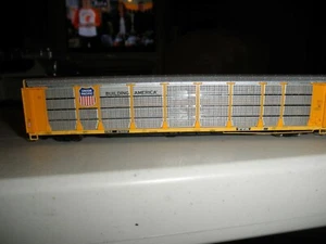 Union Pacific -" Building America" BI-level Auto Rack - Picture 1 of 4