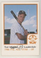 1986 ProCards Florida State League All-Stars Ted Higgins Theodore Higgins