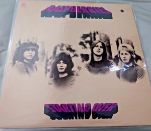 RASPBERRIES - STARTING OVER Vinyl 12" VG+/VG rare with poster! US ST-11329 - Picture 1 of 5