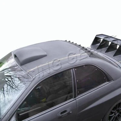 APTO SUBARU IMPREZA WRX FIBRA DE CARBONO MR TECHO ALETA DE TIBURÓN ESTILO ALERÓN VÓRTICE Foto 1 de 3